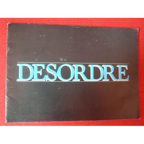 Dossier De Presse De Désordre (1986)  Olivier Assayas