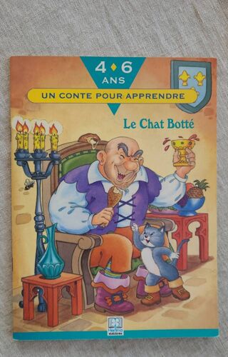 Le Chat Botté.  Collection Un Conte Pour Apprendre.4 À 6 Ans .. Éditions Hemma.