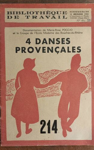 4 Danses Provençales N°214