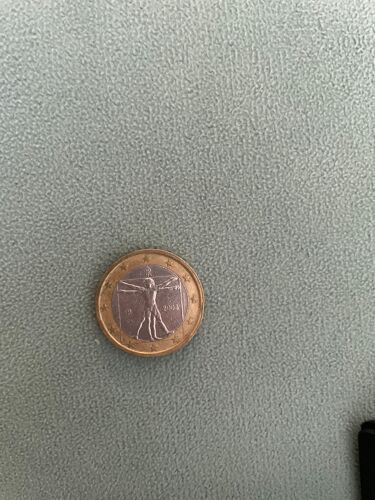 Piece 1 Euro Rare Homme De Vitruve 2008