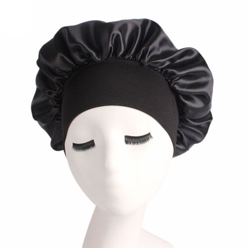Nouveau Bonnet De Nuit En Satin Pour Femmes, Solide, Soins De Nuit, Bonnet De Douche Unisexe, 2022 Multicolore