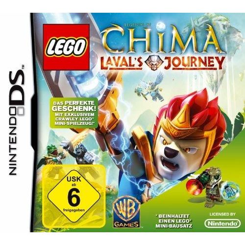 Lego Legends Of Chima : Laval's Journey - Day One Edition + Crawley Minifigur [Import Allemand] Nintendo Ds