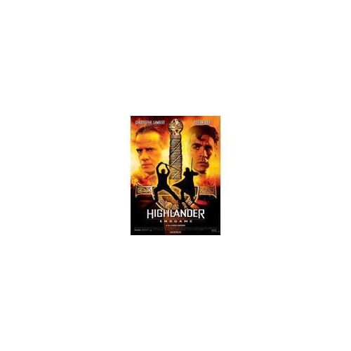 Highlander Endgame - Christophe Lambert - Adrian Paul - Affiche De Cinéma Pliée 120x160 Cm