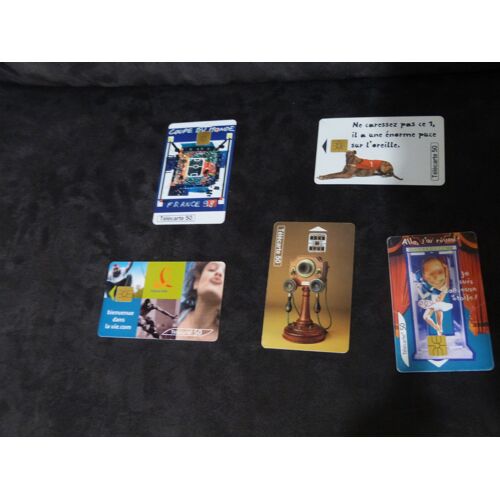 5 Cartes De Téléphone