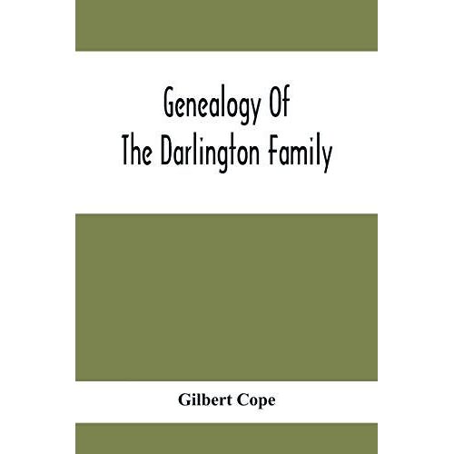Genealogy Of The Darlington Family