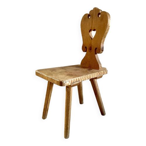 Chaise Enfant Rustique Bois