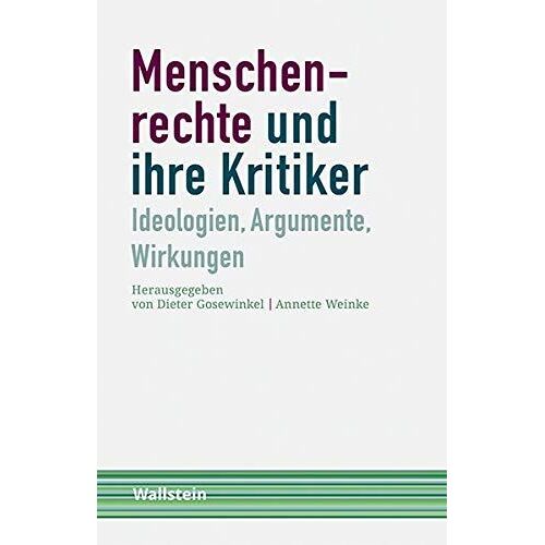 Menschenrechte Und Ihre Kritiker