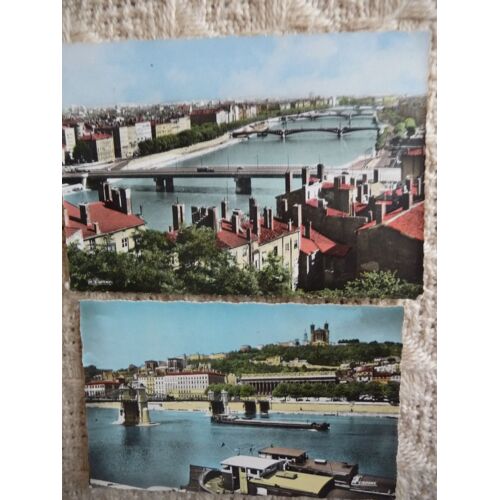 Lyon : Le Rhône Et La Saône Dans Les Années 1960