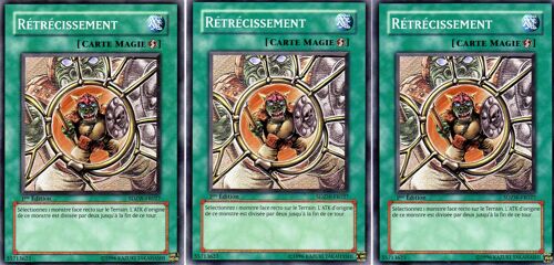 Retrecissement   X3  -  Sdzw-Fr027 -  1ere Edition