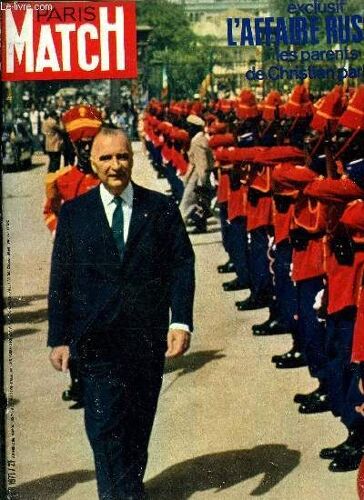 Paris Match N° 1137 - Le Commerce De L Astrologie Par Florence Portès, Pompidou, Le Grand Voyage De L Amitié, Mia Farrow, L Homme De La Semaine : Wernher Von Braun Par Roger Mauge, Le Fantastique(...)