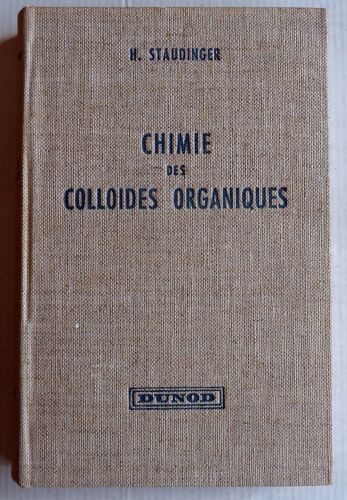 Chimie Des Colloides Organiques