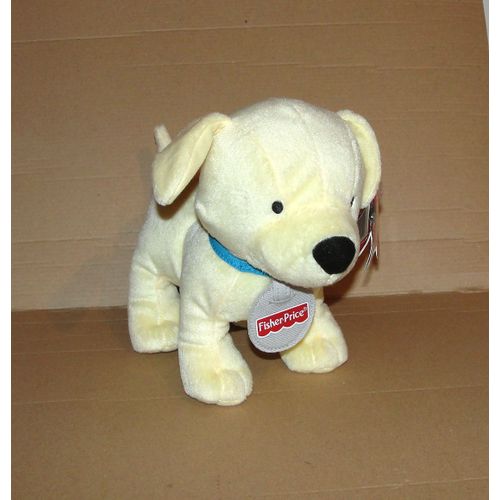 Peluche Chien Jaune Creme Fisher Price