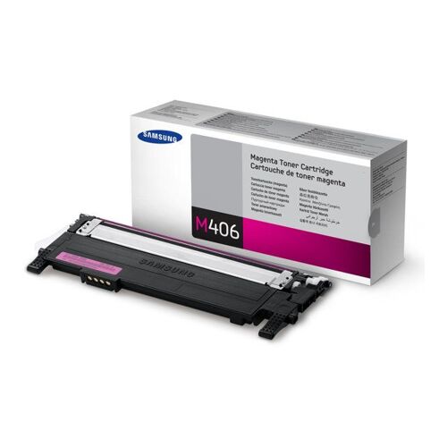 HP CLT-M406S - Magenta - original - cartouche de toner (SU252A) - pour Samsung CLX-3300, 3302, 3303, 3304, 3305, 3306, 3307, SCX-3300, 3301, 3305, 3306