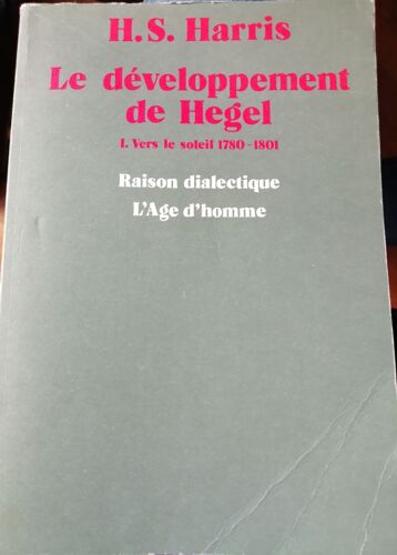 Developpement De Hegel - Le - T1