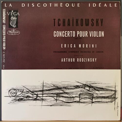 Concerto Pour Violon Op 35 Illustration De Maurice Tapiero