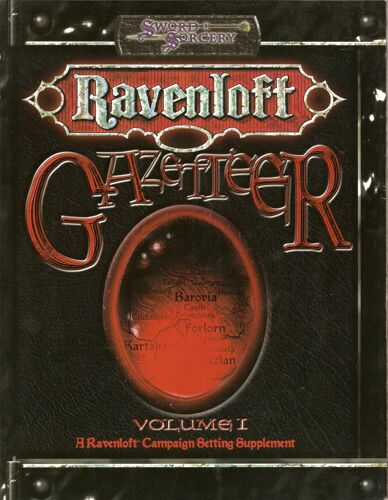 Ravenloft Gazetteer Volume 1 (Jeu De Role D20 System Sword & Sorcery)