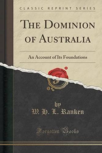 Ranken, W: Dominion Of Australia