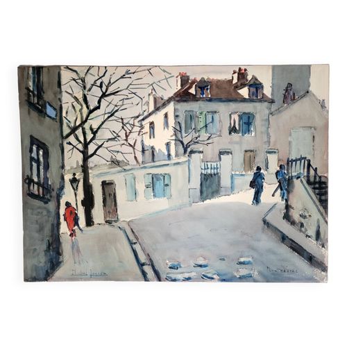 Peinture de Paris multicolore