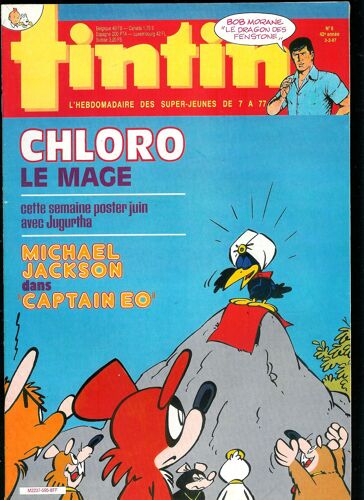 Tintin 595   42eme Année  No 6