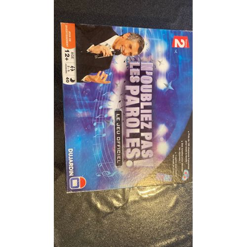 Jeu Officiel N¿Oubliez Pas Les Paroles