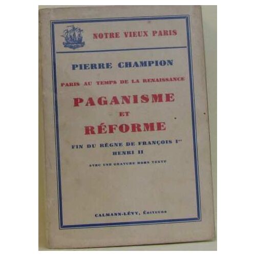Paganisme Et Réforme