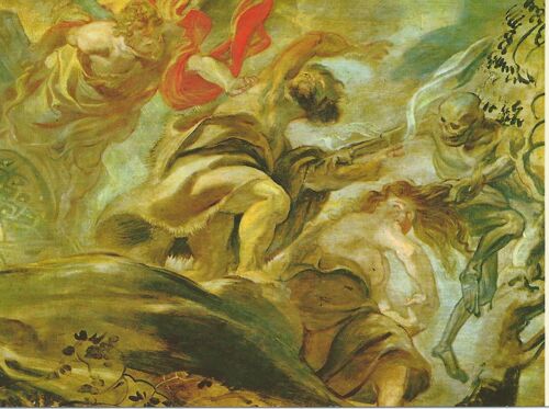 Carte Postale Moderne - Petrus Paulus Rubens : Expulsion Du Paradis ( Esquisse ), 1620