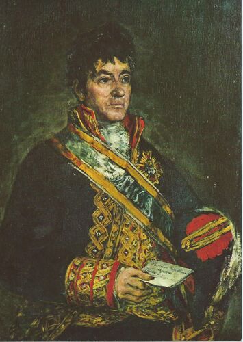 Carte Postale Moderne - Francisco José De Goya Y Lucientes : Portrait De Don Miguel De Lardizabal ( 1815 )