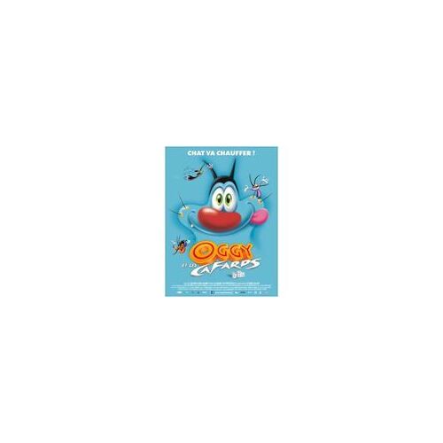 Oggy Et Les Cafards - Olivier Jean Marie - Affiche De Cinéma Pliée 120x160 Cm