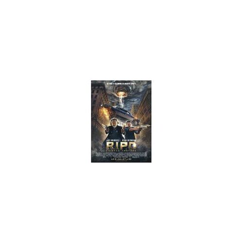 Ripd - R.I.P.D. - Brigade Fantôme - Jeff Bridges - Affiche De Cinéma Pliée 120x160 Cm