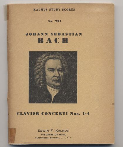 Clavier Concerti N°1-4
