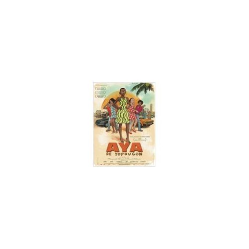 Aya De Yopougon - Marguerite Abouet - Affiche De Cinéma Pliée 120x160 Cm
