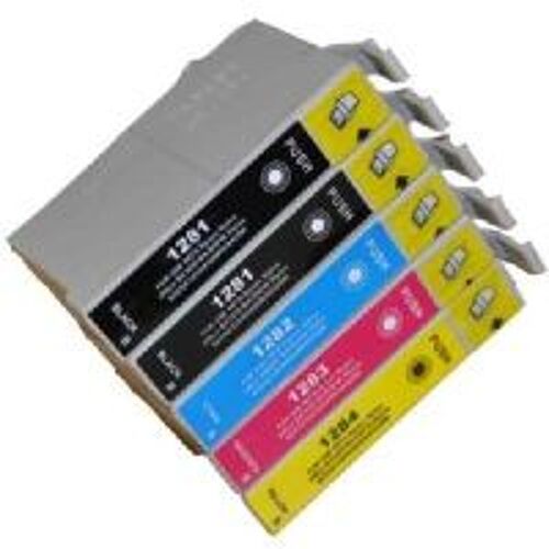 Pack 5 cartouches compatible BROTHER T1285