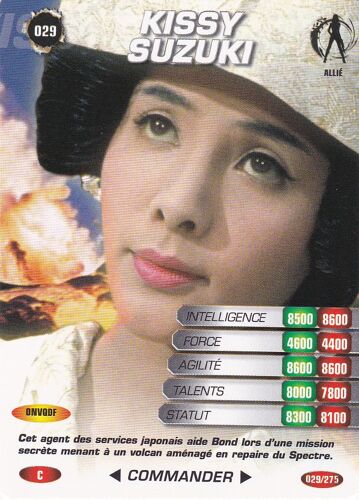 007- James Bond- Commander Kissy Suzuki