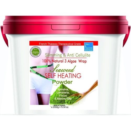 Enveloppement Maison & Spa Auto Chauffant 3 Algues Marines Start Silhouette Et Détox - Wrap Amincissant Anti Cellulite - Remodelant Corps 2000 G 