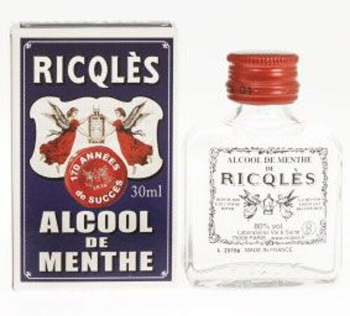 Ricqles Alcool De Menthe Forte - 30 Ml 