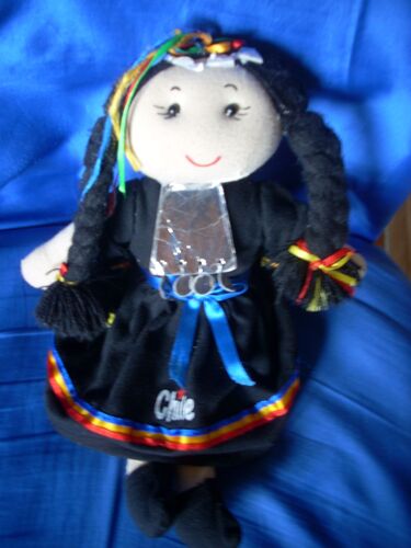 Poupée De Chiffon Chile 34 Cm.