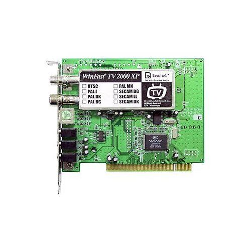 Leadtek WinFast TV2000 XP Deluxe - Adaptateur d'entrée vidéo / tuner radio / TV - PCI - NTSC, PAL-B/G, PAL-N, PAL-M, PAL-I, PAL-K, PAL-D, SECAM L, SECAM D/K, SECAM B/G
