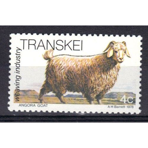 Afrique Du Sud (Transkei) 1976 : Industrie Du Tissage : Bouc Angora - Timbre Neuf **