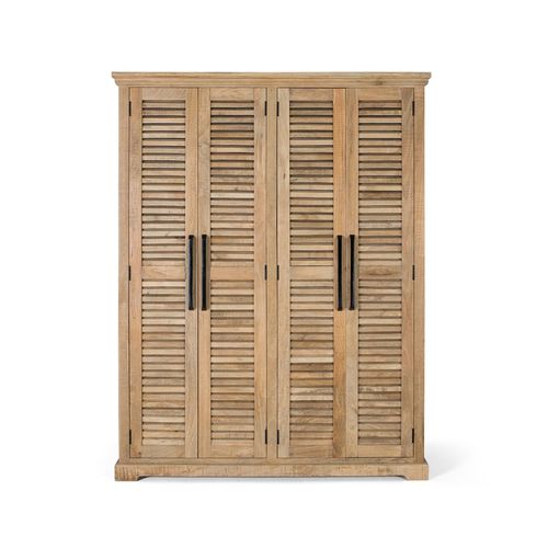 Armoire Bois Manguier Naturelle
