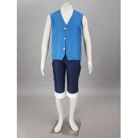 Livraison Rapide Cosplay Costume Ensemble Désuisement Luffy Grande Taille Enfant Et Adulte Petit Taille