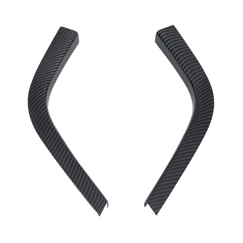 Car Carbon Fiber Center Console Side Gear Shift Panel Strip Decorative Cover Trim For / 2015-2020