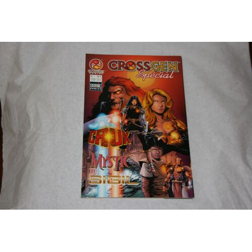 Lot 4 Revues Crossgen Spécial N° 1, 2, 3 Et 4 Semic Editions Crux  Mystic  Sigil En Tres Bon Etat Quasi Neuf
