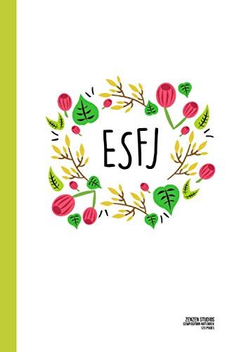 Esfj Flower And Leaves: A Personality Themed Notebook Journal