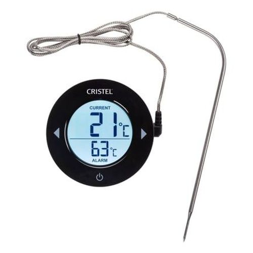 Cristel - Thermomètre Digital De Cuisine - Gris