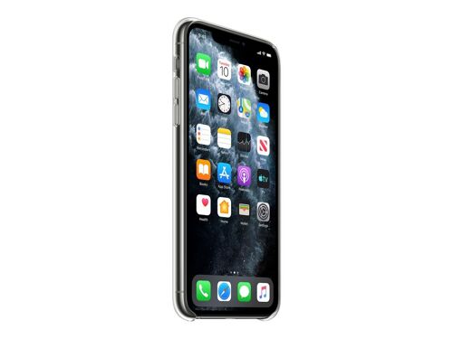 Apple - Coque de protection pour téléphone portable - polycarbonate, polyuréthanne thermoplastique (TPU) - clair - pour iPhone 11 Pro Max