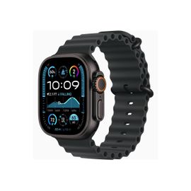 Apple Watch Ultra 2 GPS + Cellular 49 mm Boîtier en Titane Noir avec Bracelet Ocean Noir