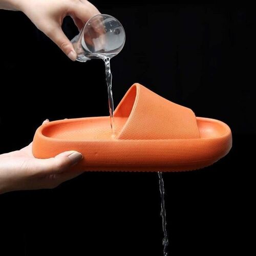 Sandales Universelles Antidérapantespaisses Séchage Rapide, Pantoufles De Maison Semellepaisse, Chaussures De Salle De Bain, Sandales De Plage
