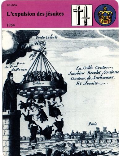Fiche Edito-Service Histoire L'expulsion Des Jésuites 1764