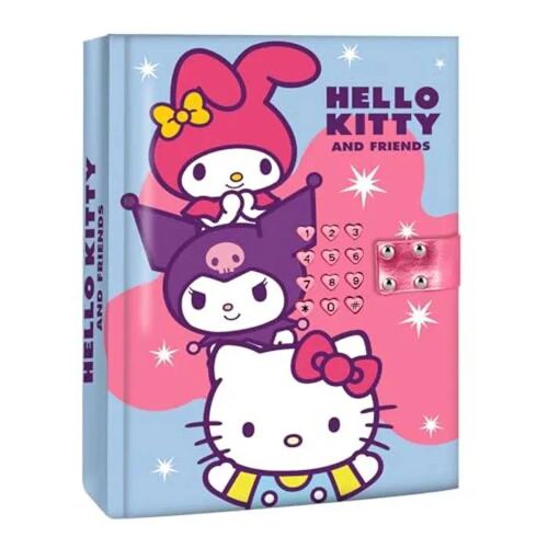 Kids Licensing - Journal Secret Électronique + Son Hello Kitty & Friends