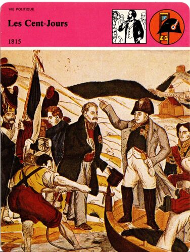 Fiche Edito-Service Histoire Les Cent-Jours 1815